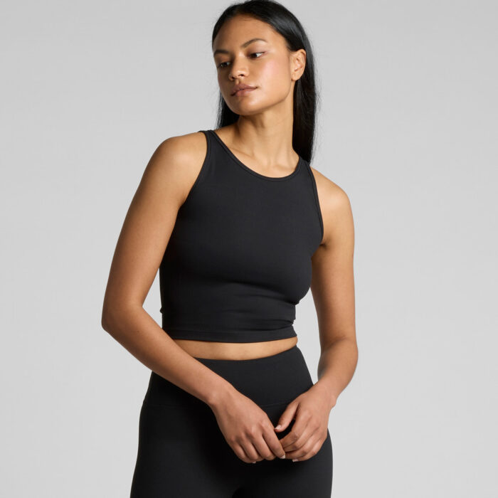 Work Hard, Play Hard Crop Tank - Image 2